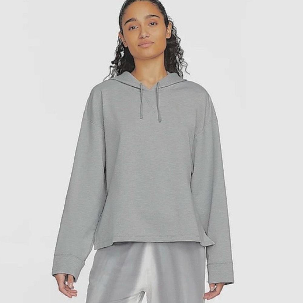 Nike Yoga Dri-Fit Gray Hoodie (M)